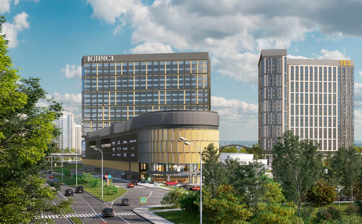 Бизнес-центр Botanica Plaza — фото 4