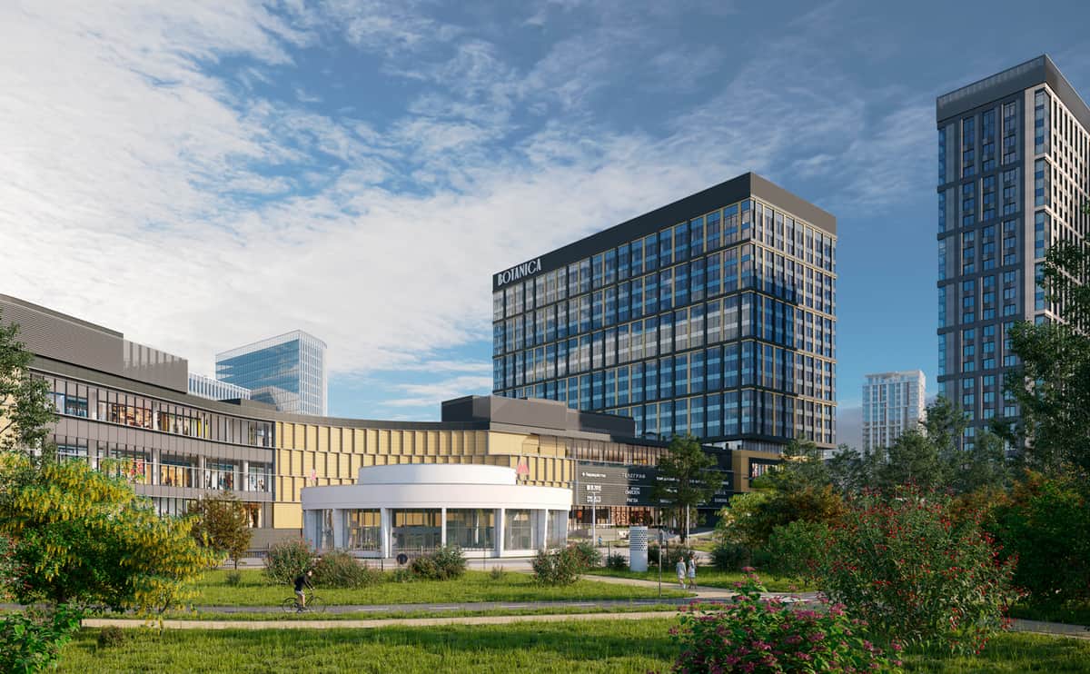Бизнес-центр Botanica Plaza — фото 6