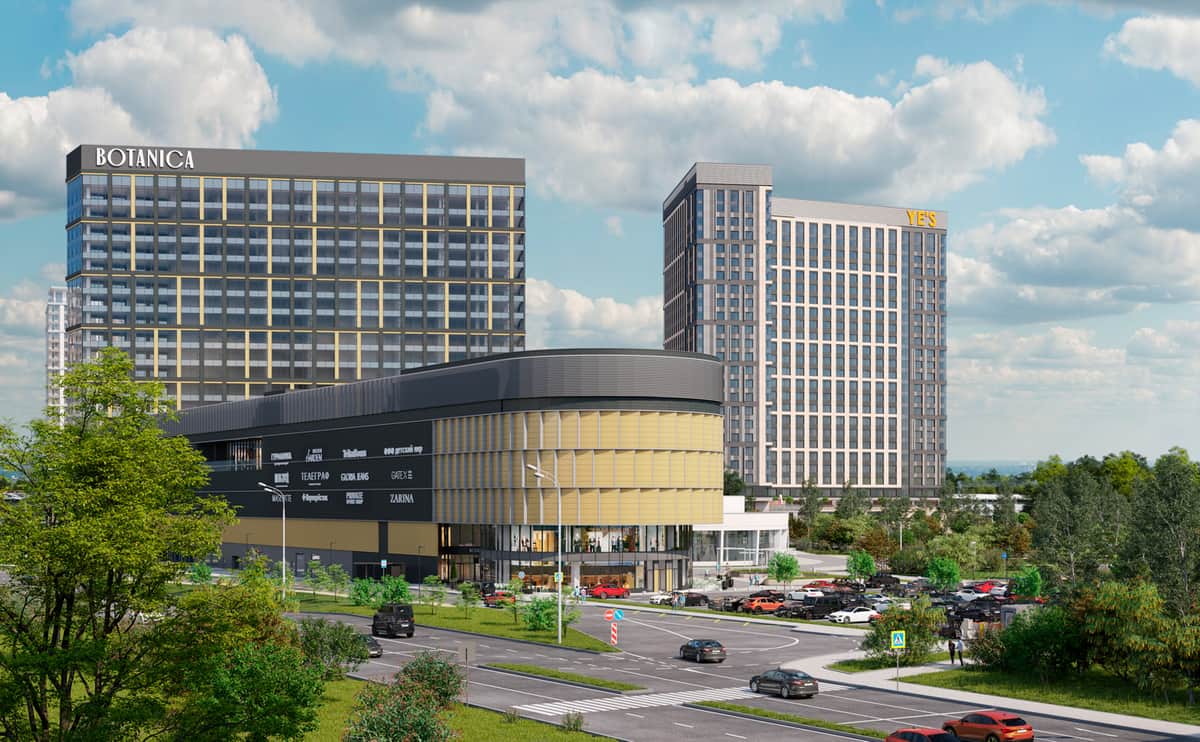 Бизнес-центр Botanica Plaza — фото 2